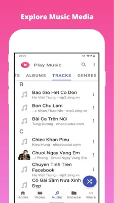 Play Music android App screenshot 1